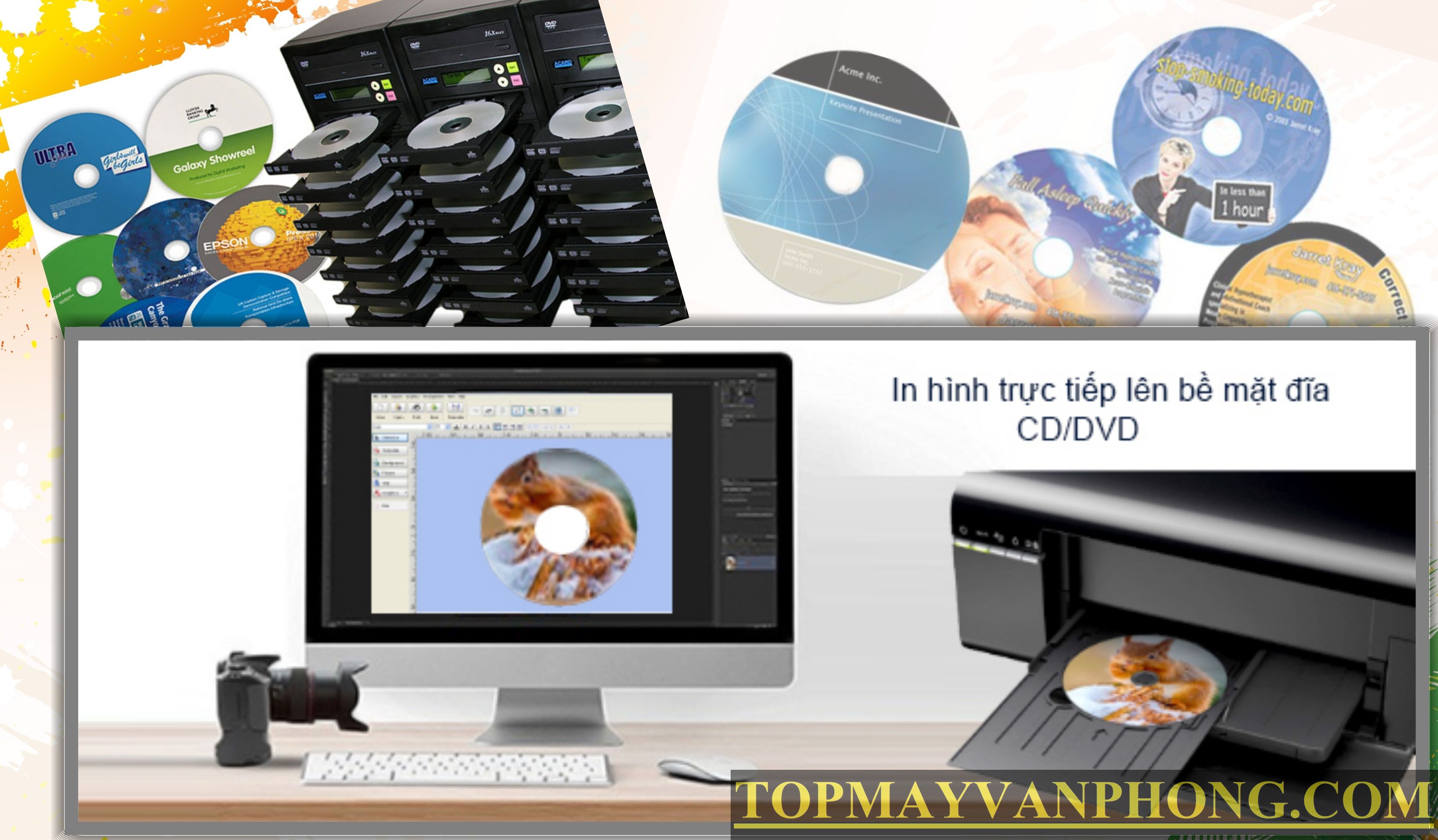 Máy in chuyên dụng lên đĩa CD được dùng nhiều nhất thị trường (update 2025)